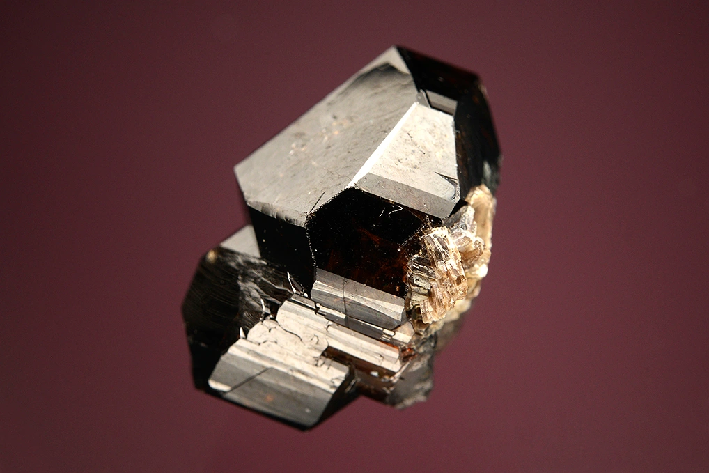 Cassiterite from Merekski ore district, Khabarovsk Krai, Russia - image 2