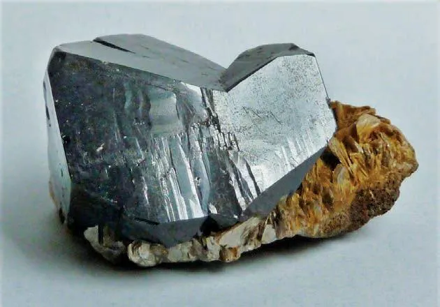 Cassiterite, Muscovite image