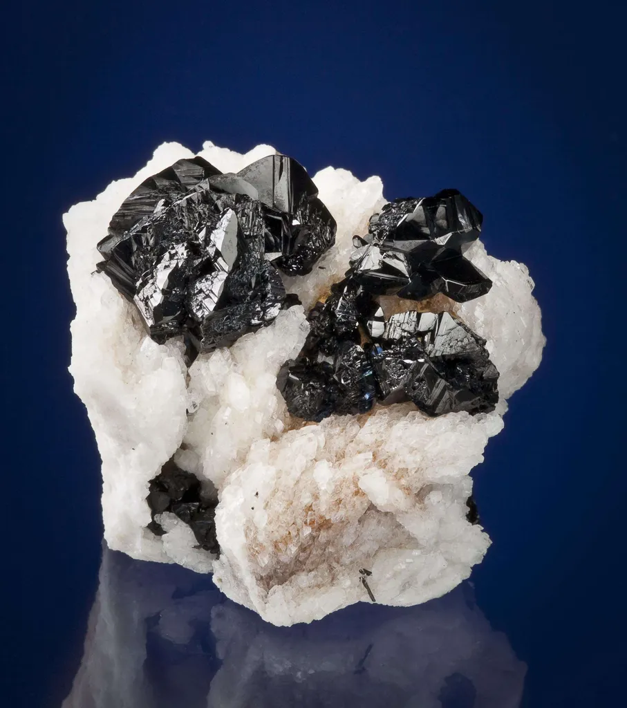 Cassiterite on Albite - image 2
