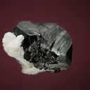 Cassiterite on Albite var. Cleavelandite - image 2