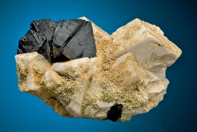 Cassiterite on Microcline image