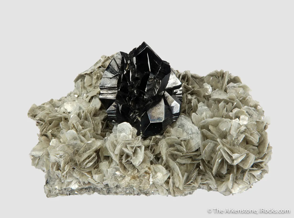 Cassiterite on Muscovite - image 3