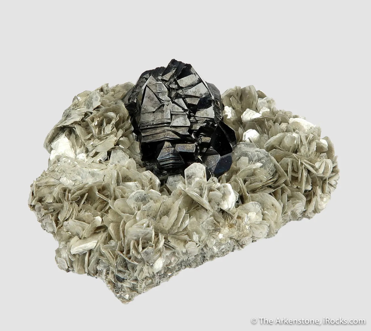 Cassiterite on Muscovite - image 2