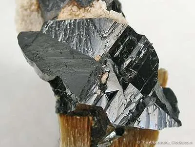 Cassiterite on Muscovite - image 2
