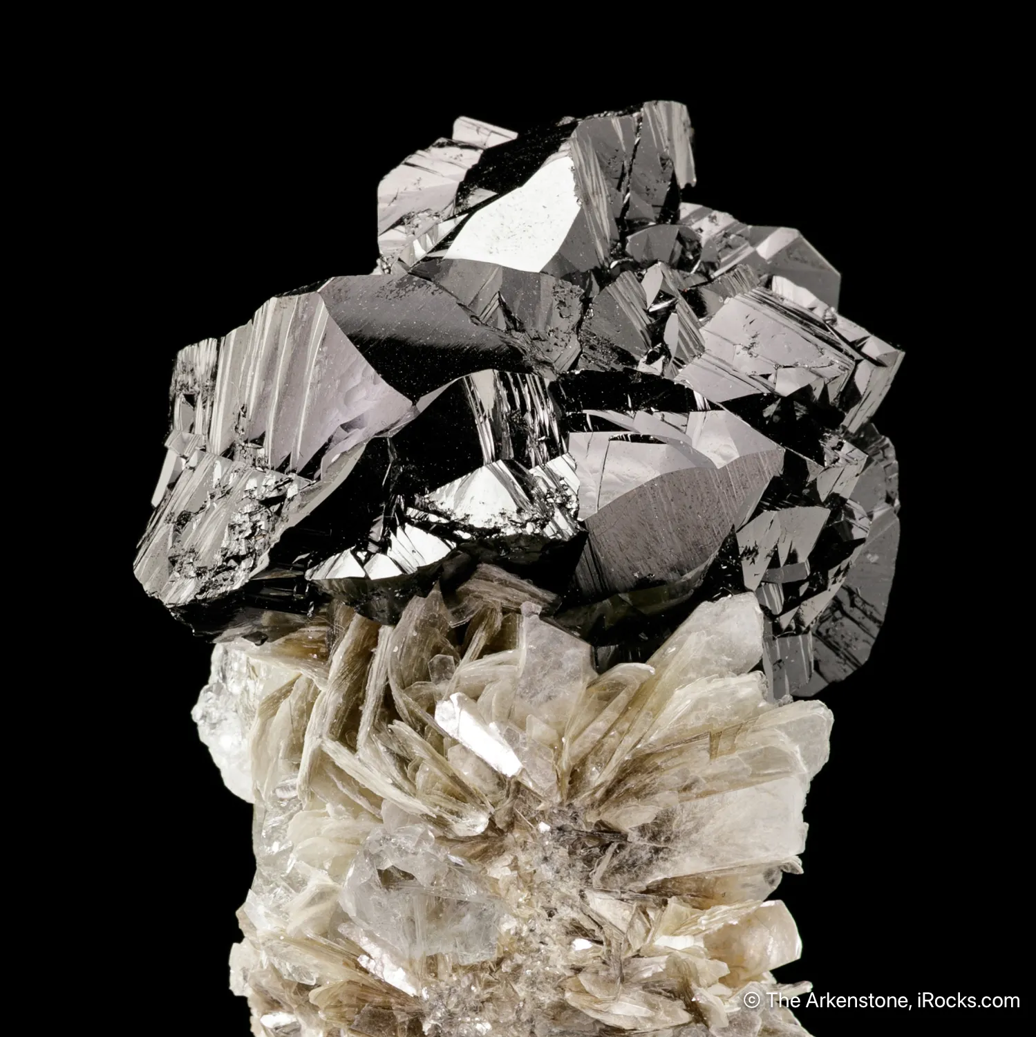 Cassiterite on Muscovite - image 5