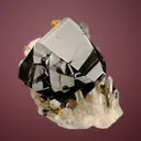 Cassiterite on Quartz - image 3