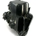 Cassiterite on Schorl (!) - image 2