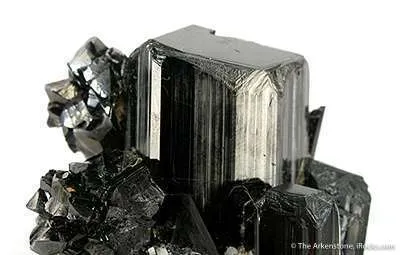 Cassiterite on Schorl (!) - image 3