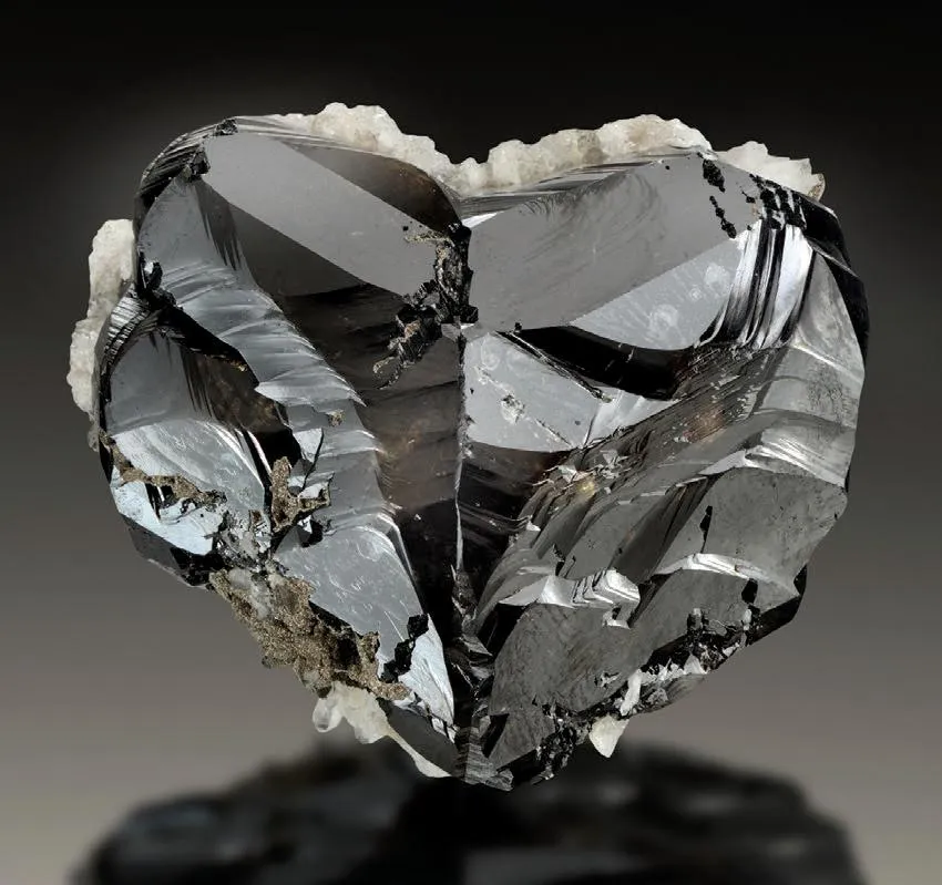 Cassiterite, Pyrite, Quartz image