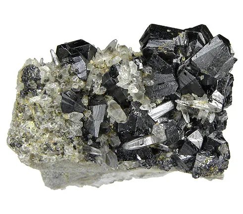 Cassiterite, Quartz - image 2