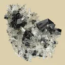 Cassiterite, Quartz - image 1