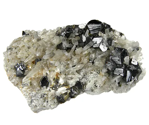 Cassiterite, Quartz image