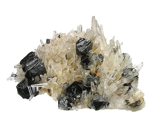 Cassiterite, Quartz image