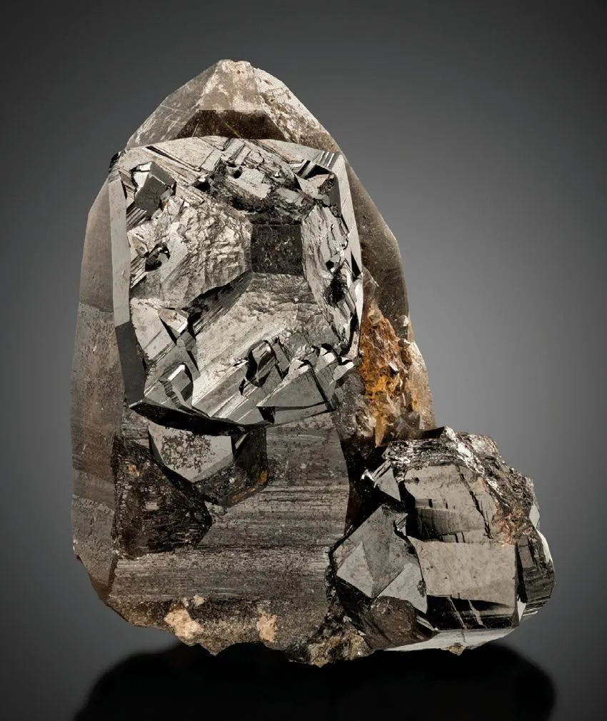 Cassiterite, Quartz image