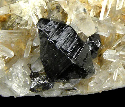 Cassiterite, Quartz - image 2