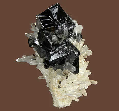 Cassiterite, Quartz image