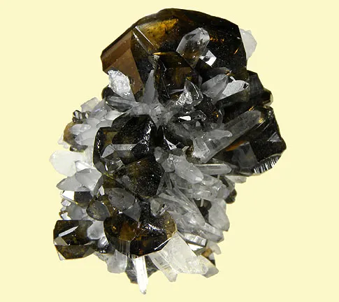Cassiterite, Quartz image