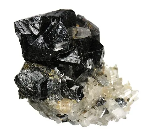 Cassiterite, Quartz image