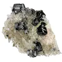 Cassiterite, Quartz - image 1