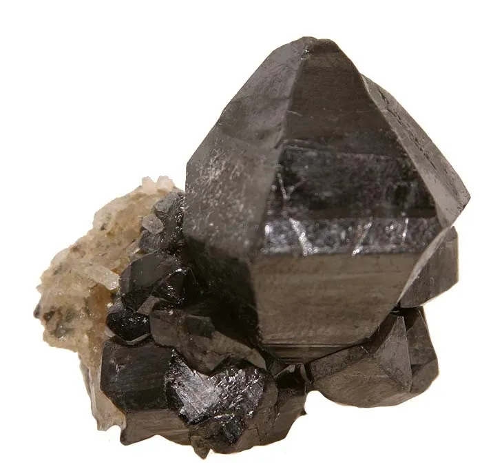 Cassiterite, Quartz - image 1