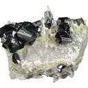 Cassiterite, Quartz - image 1