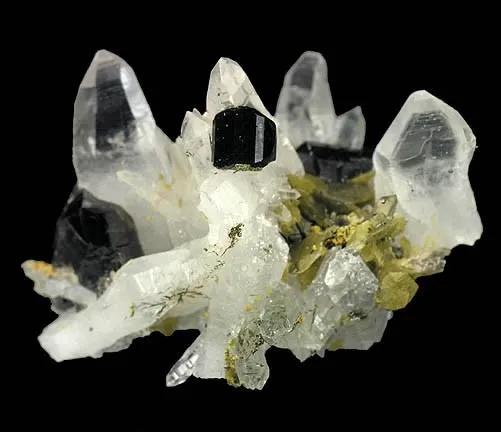 Cassiterite, Quartz image