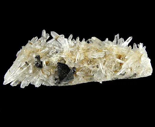 Cassiterite, Quartz image