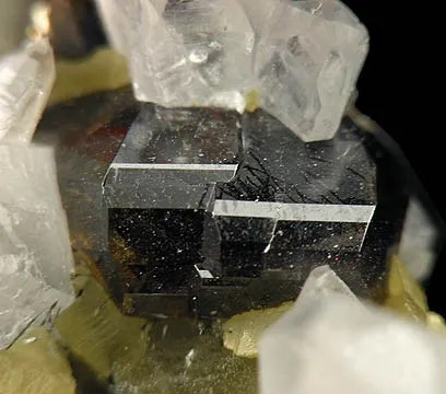 Cassiterite, Quartz - image 2