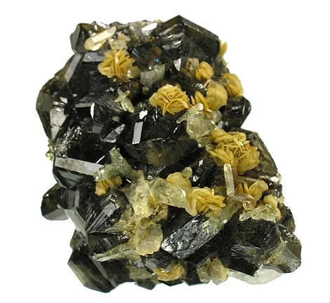 Cassiterite, Quartz, Siderite image