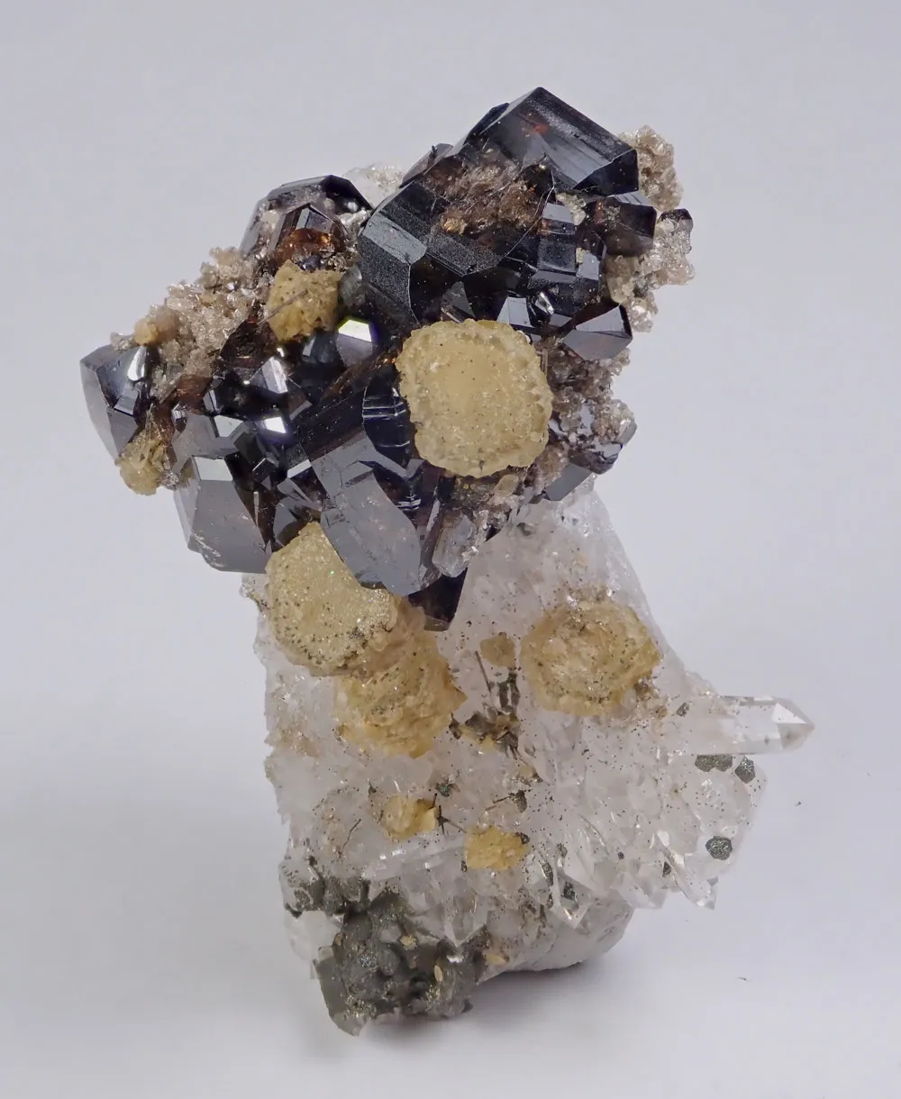 Cassiterite, Quartz, Siderite - image 2