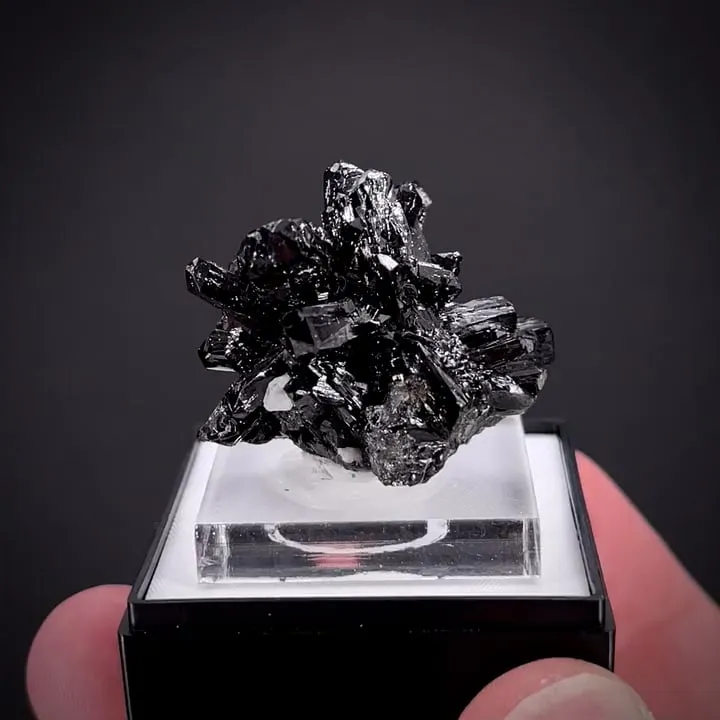 Cassiterite (rare habit) image