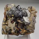 Cassiterite, Sphalerite, Siderite, Chalcopyrite - image 1