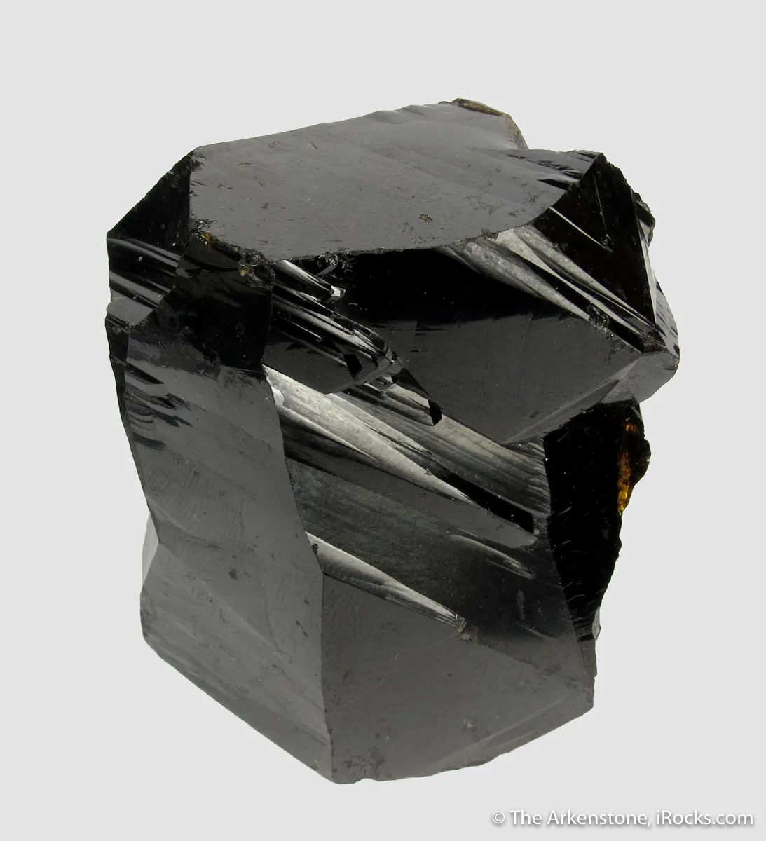 Cassiterite (twinned) - image 5