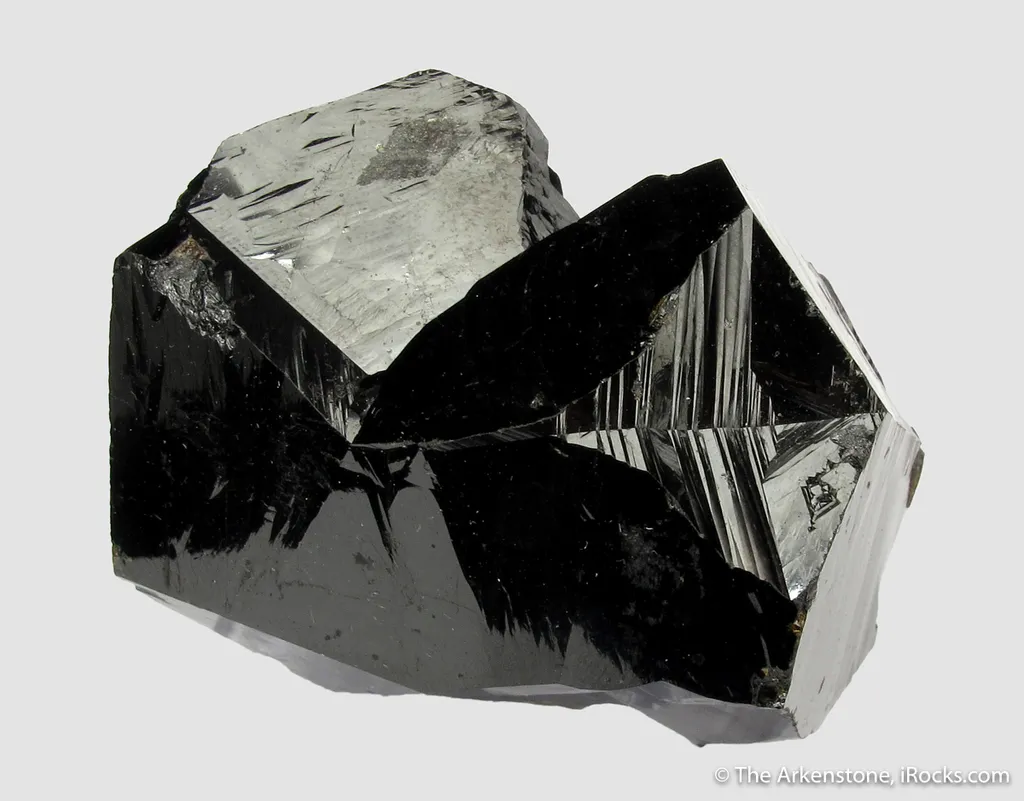 Cassiterite (twinned) image