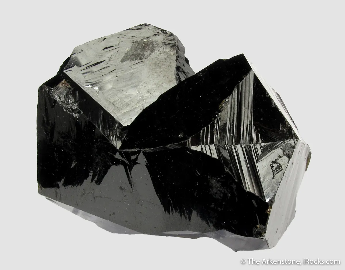 Cassiterite (twinned) - image 1