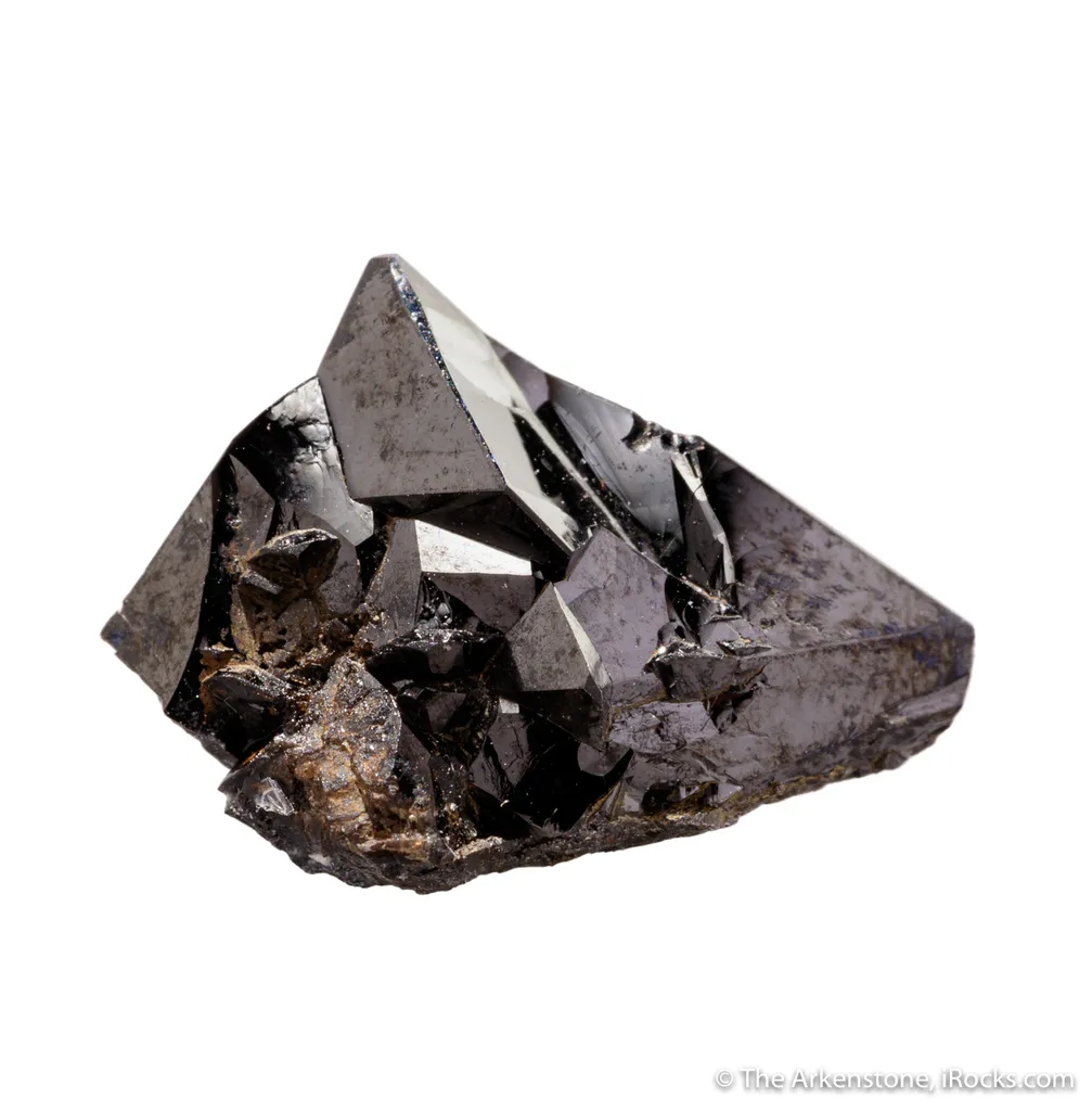 Cassiterite (twinned) image