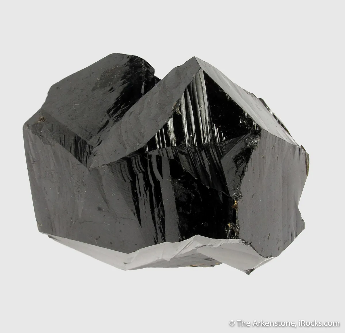 Cassiterite (twinned) - image 2