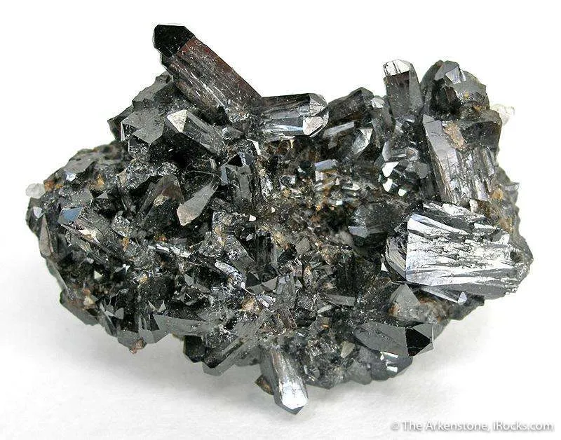 Cassiterite (Unusual Elongate Xls) image