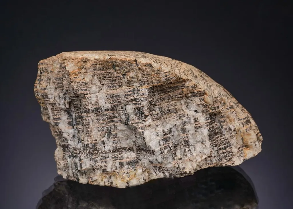 Cassiterite var. Stream Tin image