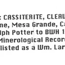 Cassiterite with Albite var. Cleavelandite on Elbaite - image 6