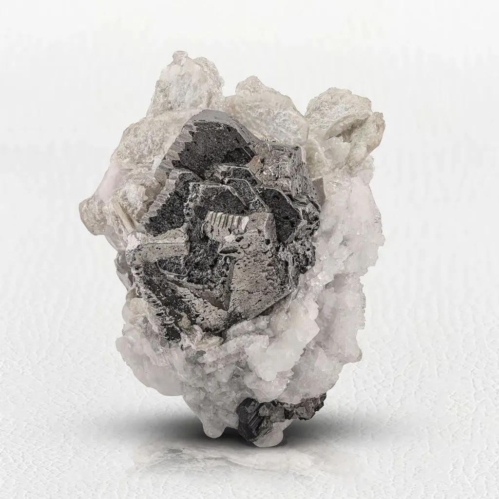 Cassiterite with Apatite image