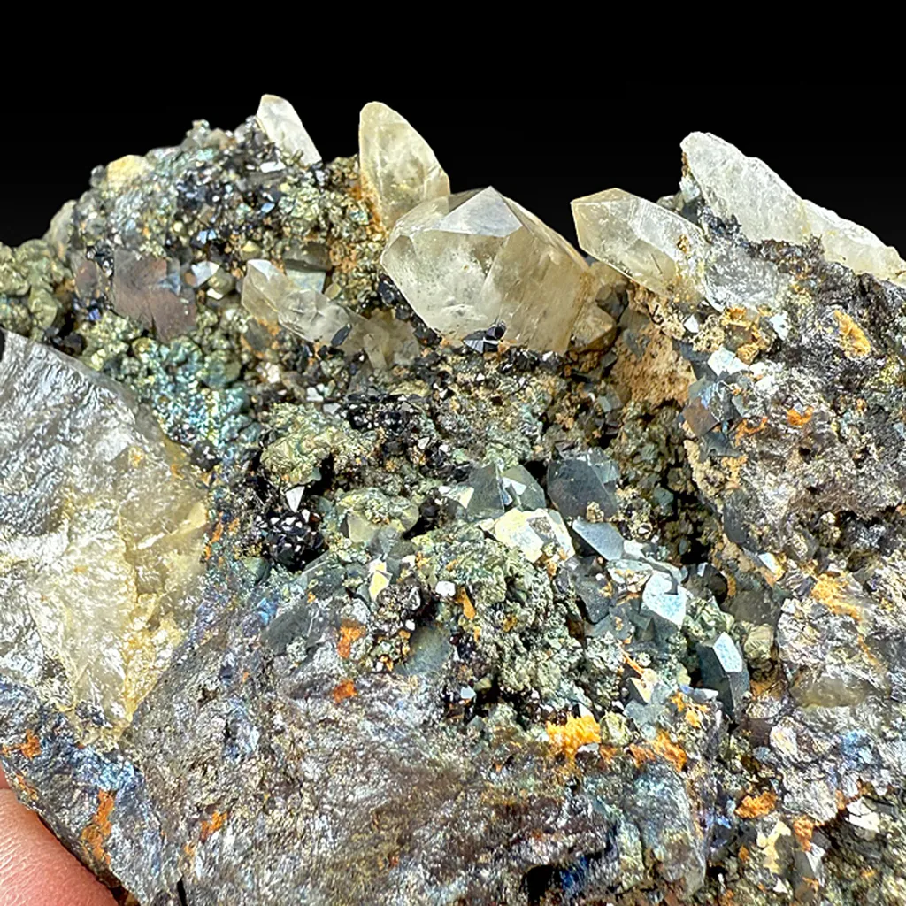 Cassiterite with Arsenopyrite image