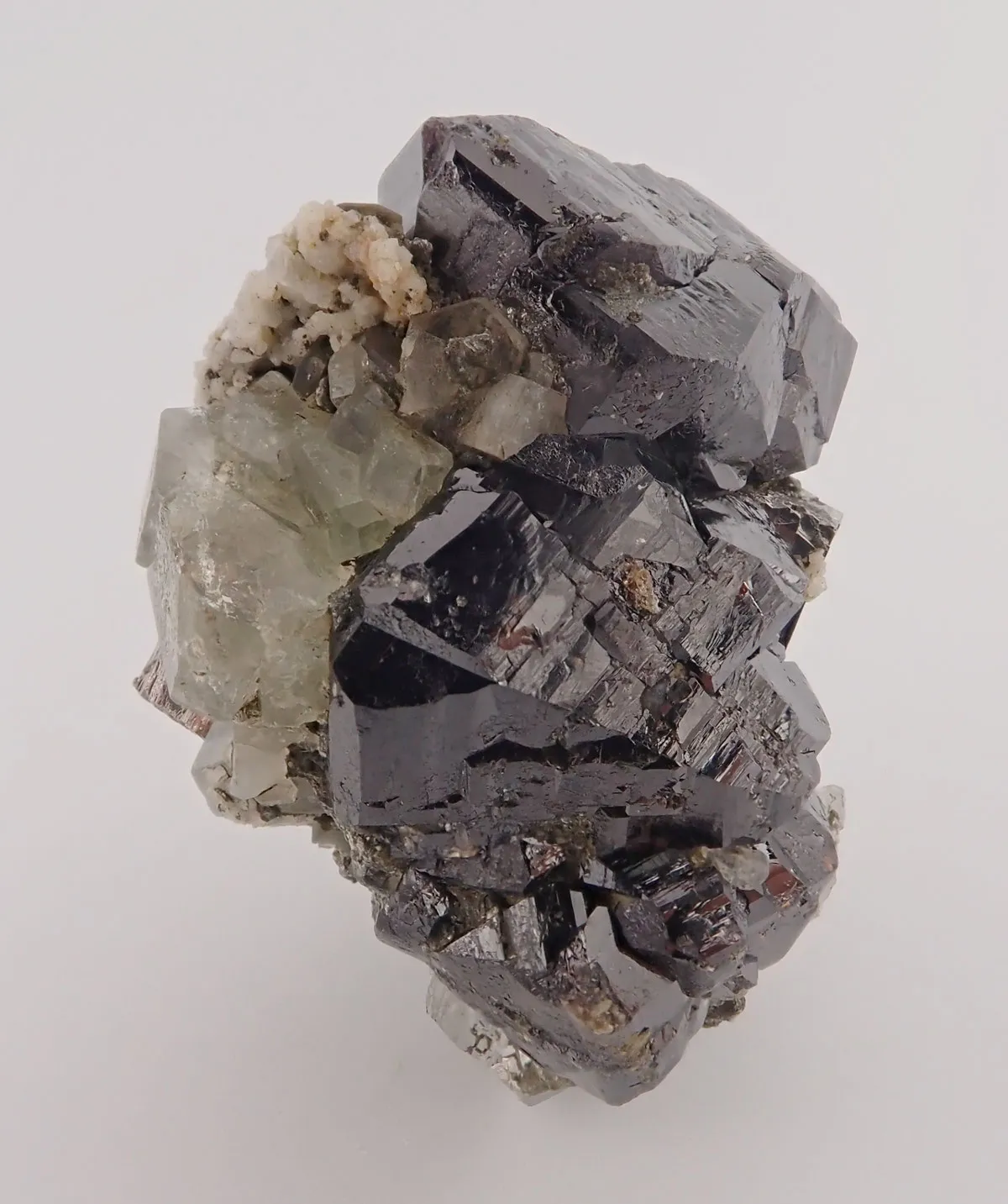 Cassiterite with Arsenopyrite and Fluorapatite - image 3