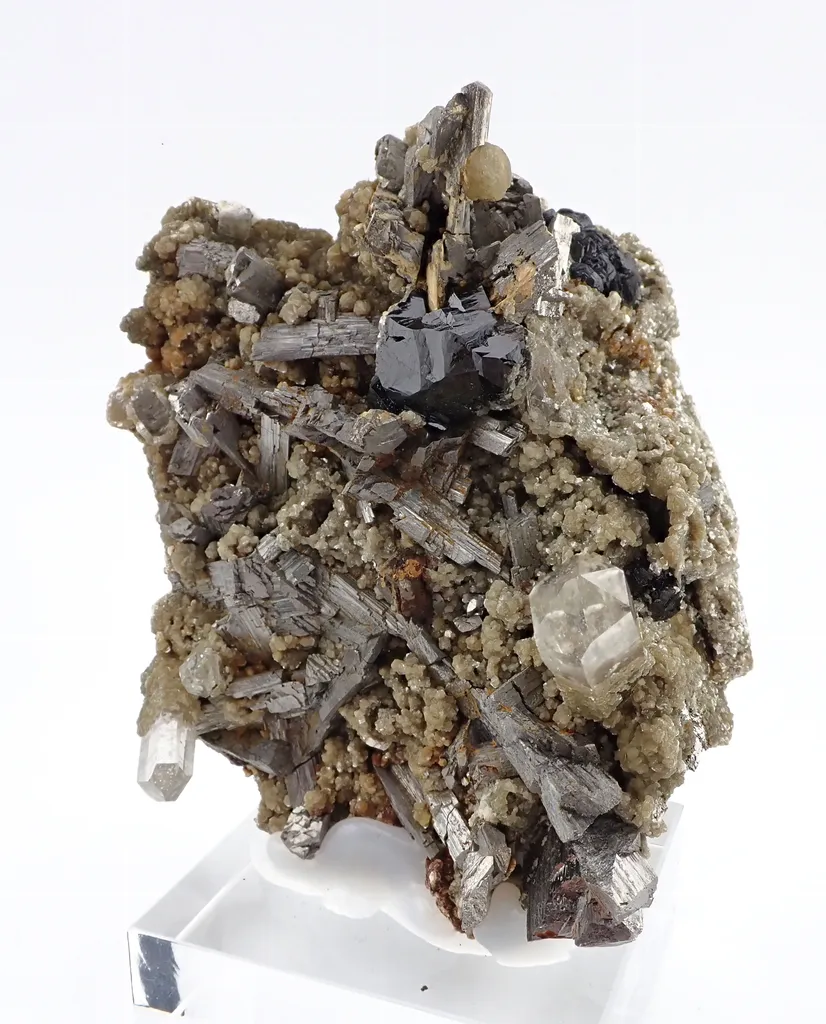 Cassiterite with Arsenopyrite and Quartz - image 2
