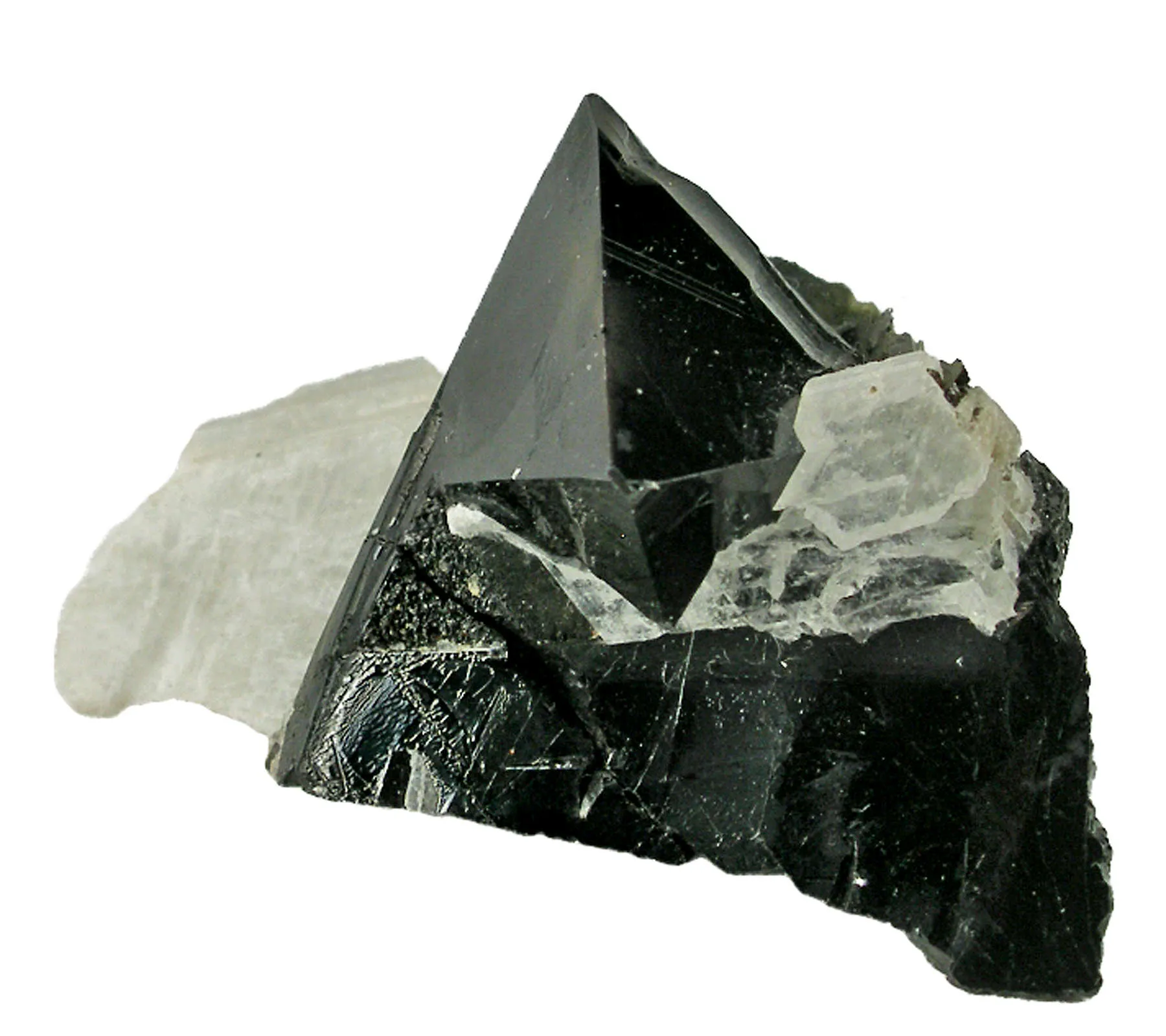 Cassiterite With Cleavelandite - image 4
