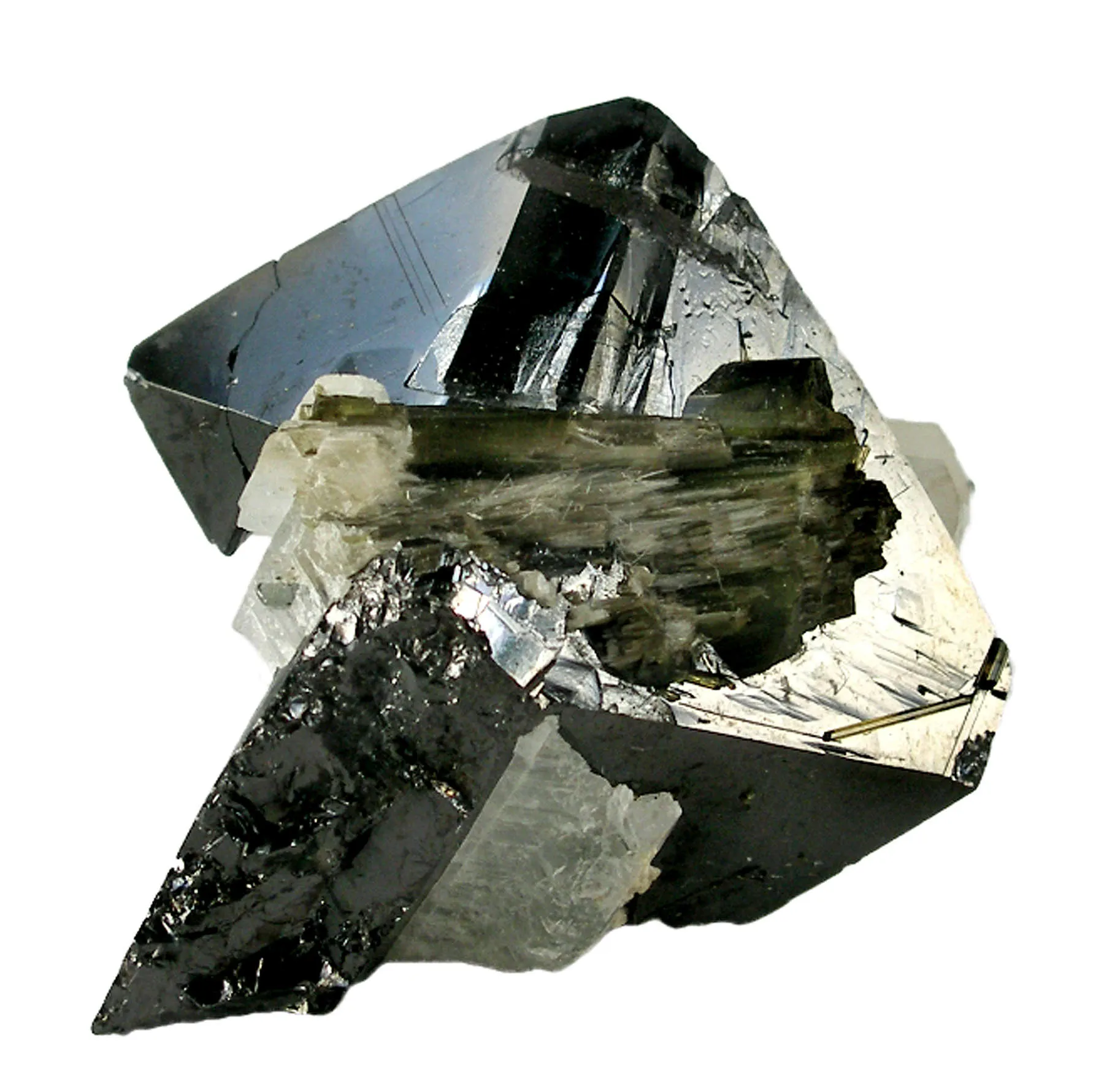 Cassiterite With Cleavelandite - image 3