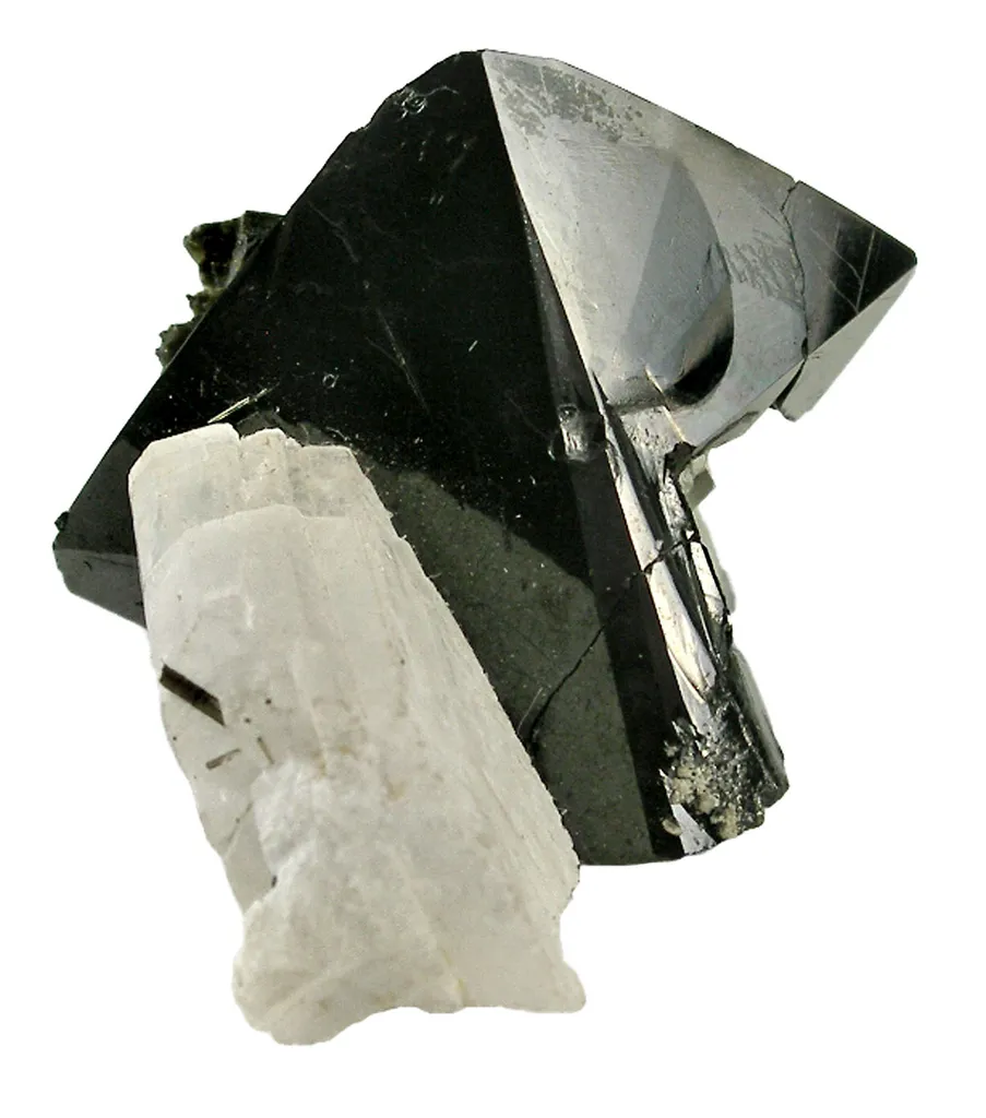 Cassiterite With Cleavelandite image