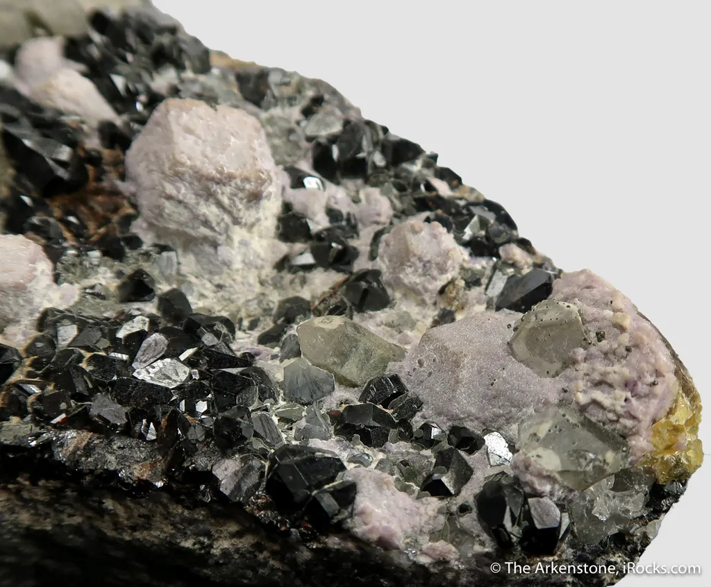Cassiterite with Fluorite and Quartz, and Muscovite - image 6