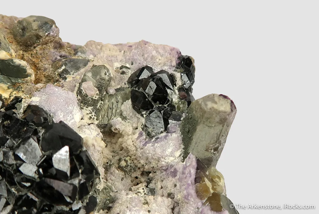 Cassiterite with Fluorite and Quartz, and Muscovite - image 5