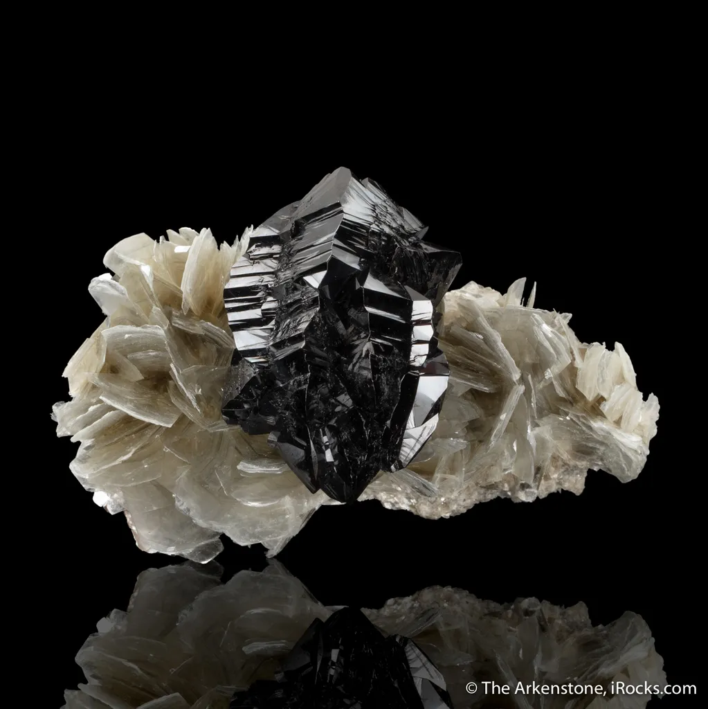 Cassiterite with Muscovite image